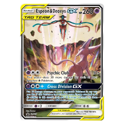 Pokemon TCG Espeon & Deoxys GX Promo SM240
