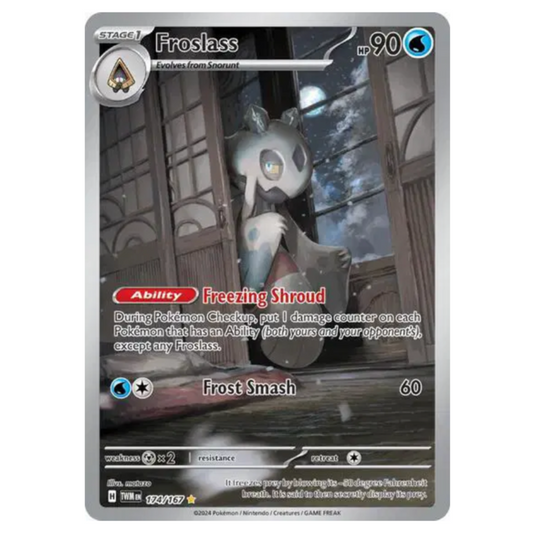 Pokemon TCG Froslass Twilight Masquerade 174/167