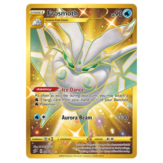 Pokemon TCG Frosmoth Rebel Clash 204/192