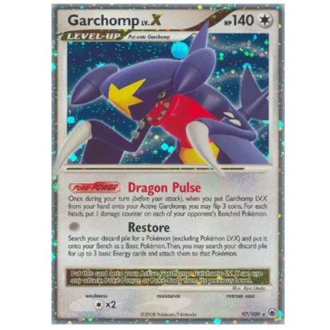 Pokemon TCG Garchomp Lv.X DP46 (Japanese)