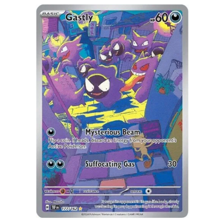 Pokemon TCG Gastly Temporal Forces 177/162