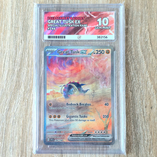 Pokemon TCG Great Tusk ex Scarlet & Violet 246/198 (Ace 10)