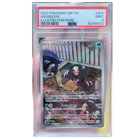 Pokemon TCG Houndour Obsidian Flames 204/197