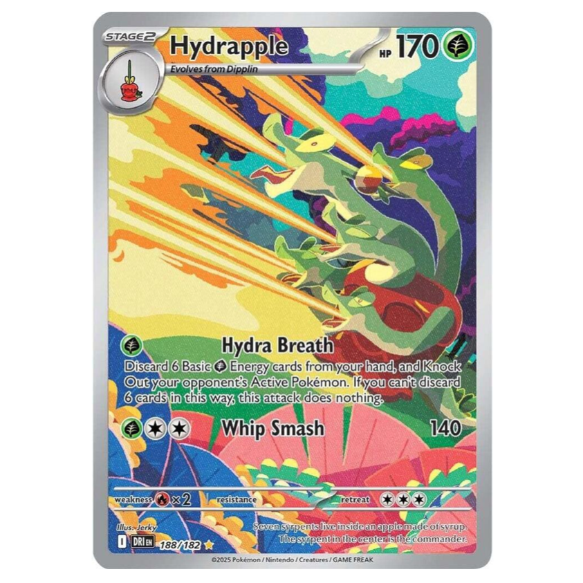 Pokemon TCG Hydrapple Destined Rivals 188/182
