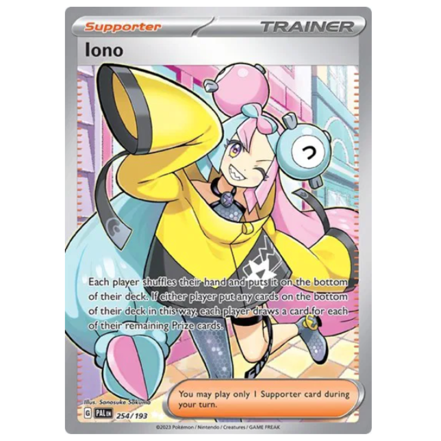 Pokemon TCG Iono Paldea Evolved 254/193