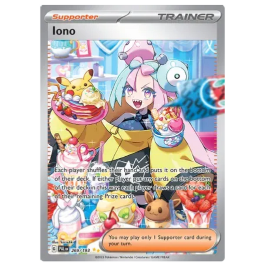 Pokemon TCG Iono Paldea Evolved 269/193