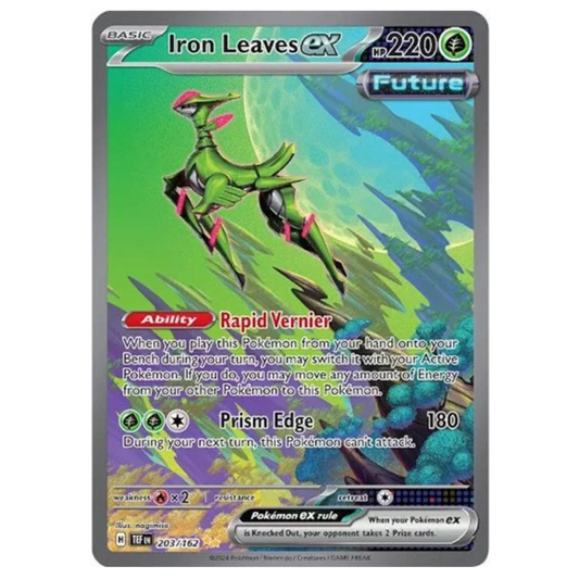 Pokemon TCG Iron Leaves ex Temporal Forces 203/162
