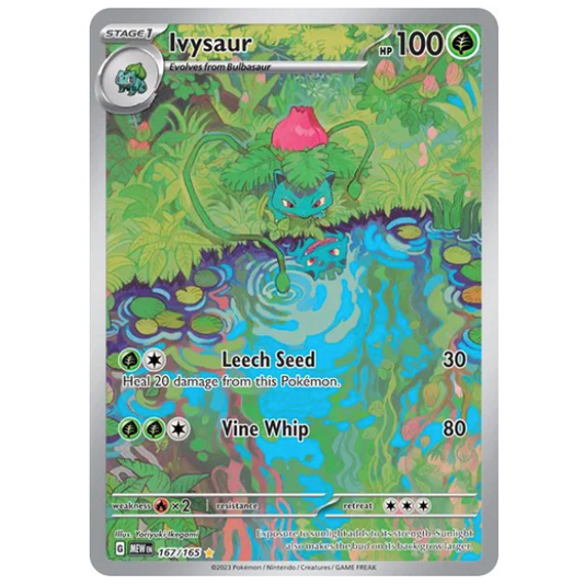 Pokemon TCG Ivysaur 151 167/165.