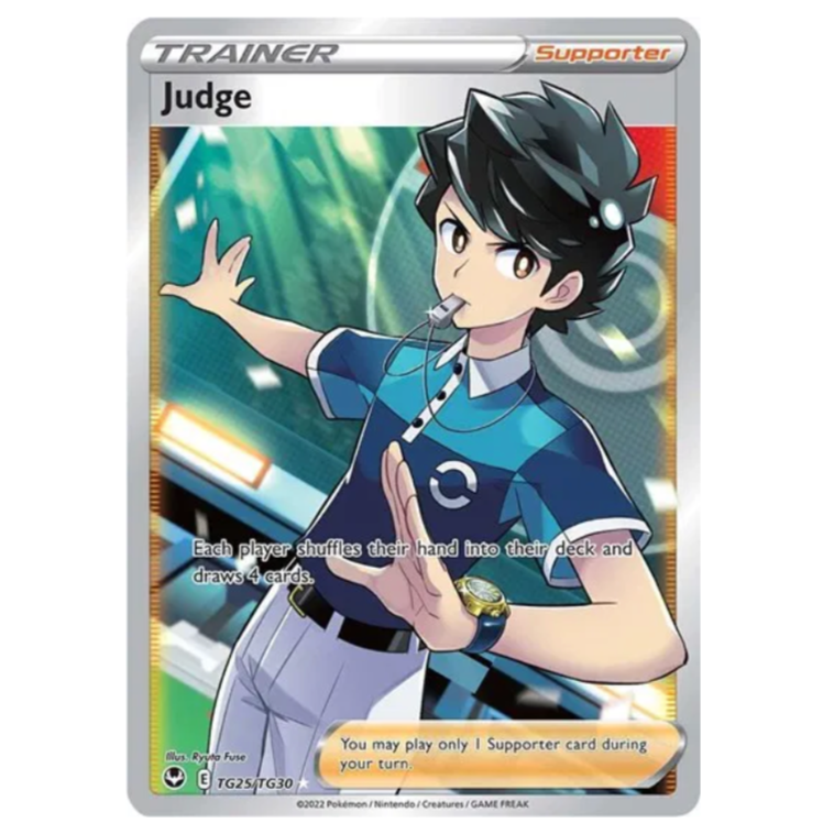 Pokemon TCG Judge Silver Tempest TG25/TG30