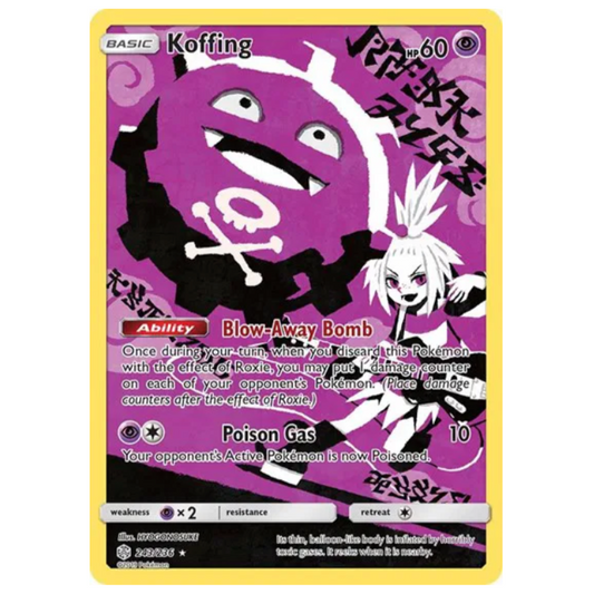 Pokemon TCG Koffing Cosmic Eclipse 243/236