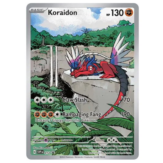 Pokemon TCG Koraidon Promo 014 *Sealed*