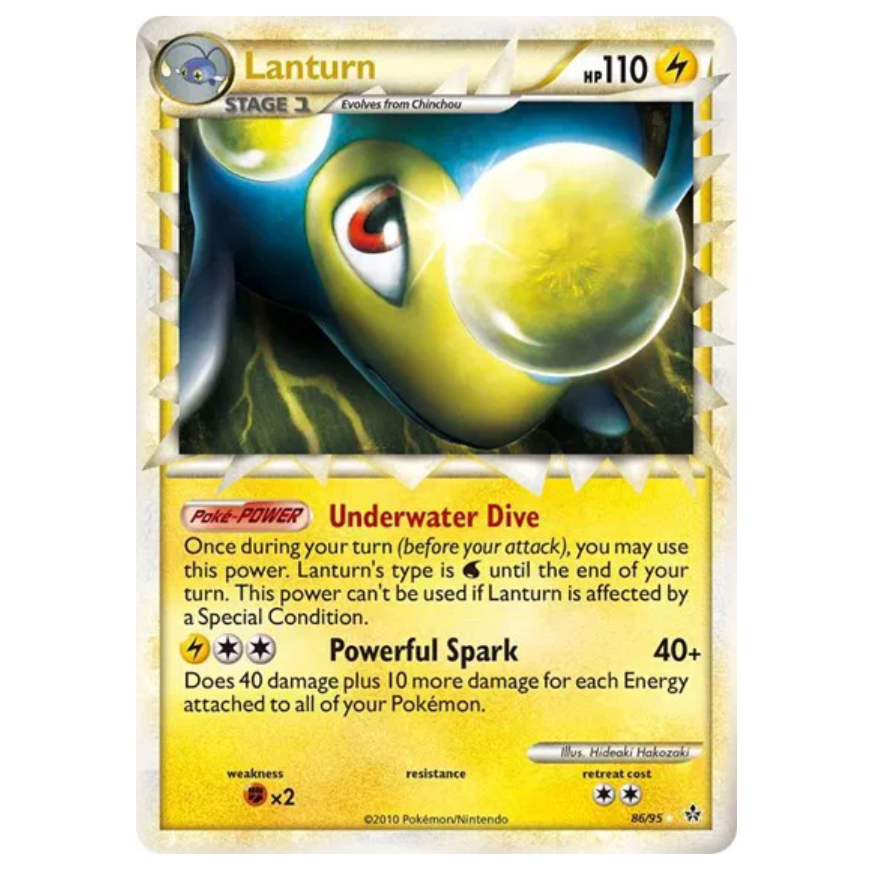 Pokemon TCG Lanturn Prime Unleashed 86/95