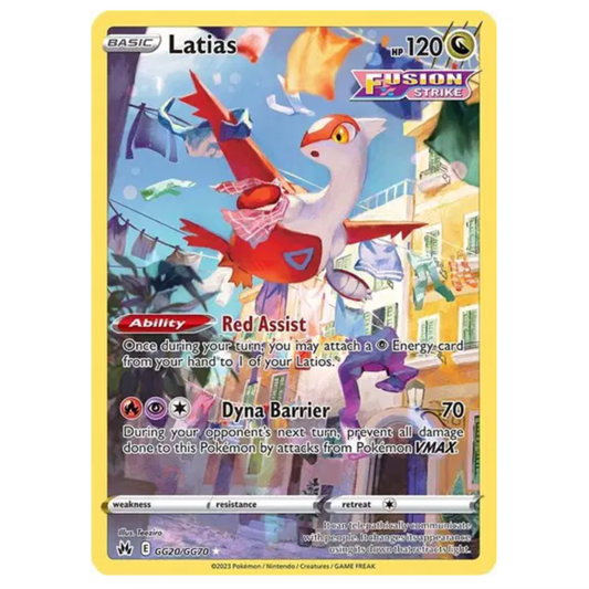 Pokemon TCG Latias Galarian Gallery GG20/GG70