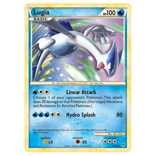 Pokemon TCG Lugia *Holo* Call of Legends 15/95