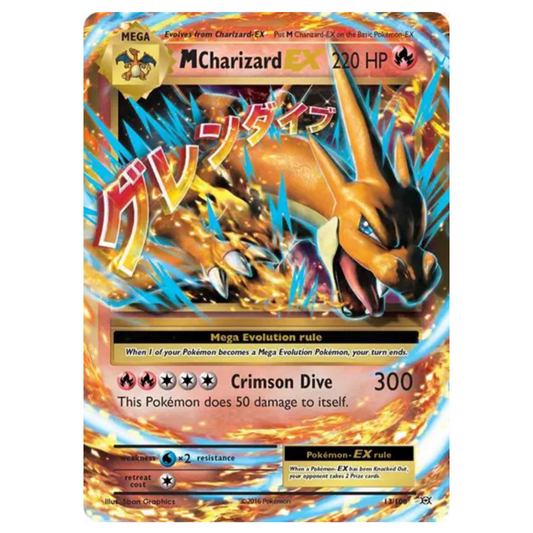 Pokemon TCG M Charizard EX Evolutions 12/108