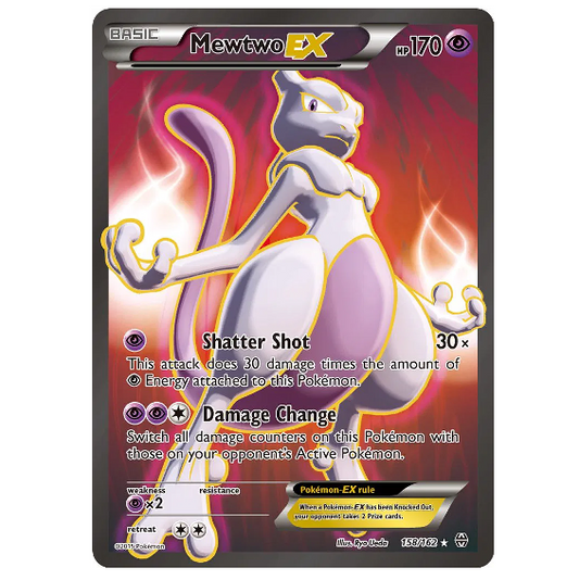 Pokemon TCG M Mewtwo EX BREAKthrough 158/162