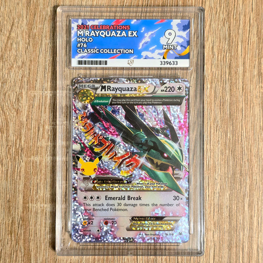 Pokemon TCG M Rayquaza EX Celebrations 76/108 (Ace 9)