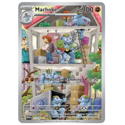 Pokemon TCG Machoke 151 177/165