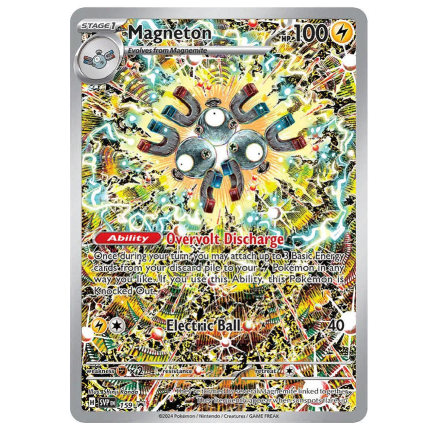 Pokemon TCG Magneton Scarlet & Violet Promo 159