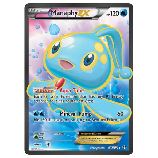 Pokemon TCG Manaphy EX BREAKpoint 116/122