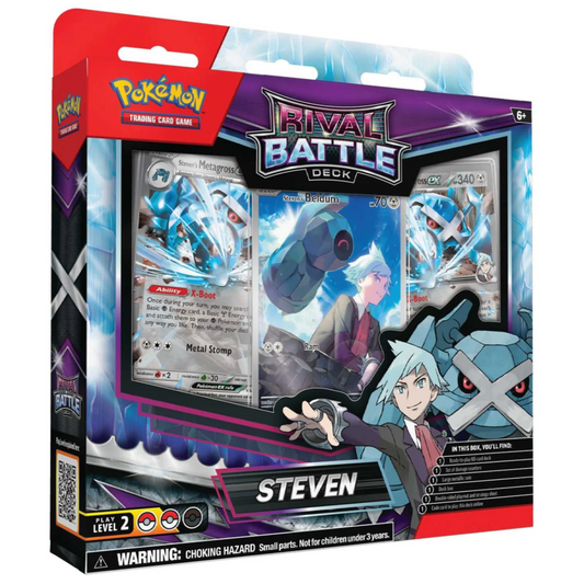 Pokemon TCG May Battle Deck 2025 - Steven