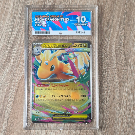 Pokemon TCG Mega Dragonite ex Mega Dream 126/193 (Japanese) (Ace 10)