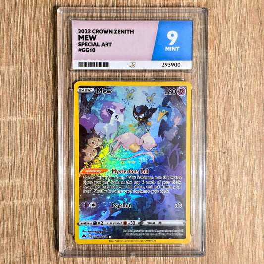 Pokemon TCG Mew Crown Zenith GG10/GG70 (Ace 9)