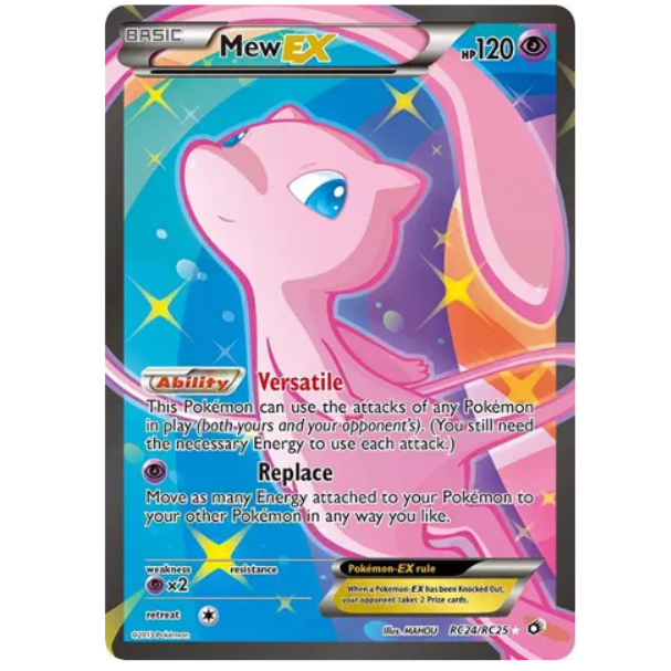 Pokemon TCG Mew EX Radiant Collections RC24/RC25