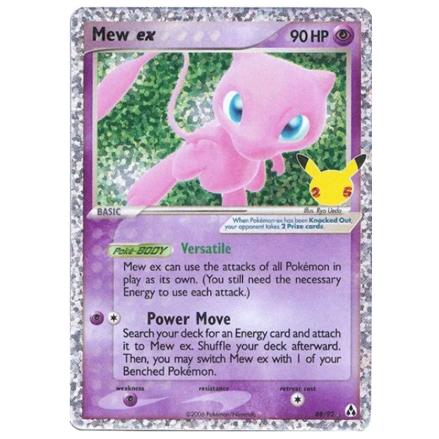 Pokemon TCG Mew ex Celebrations 88/92