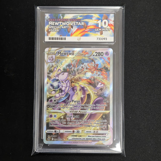 Pokemon TCG Mewtwo VSTAR Crown Zenith GG44/GG70 (Ace 10)