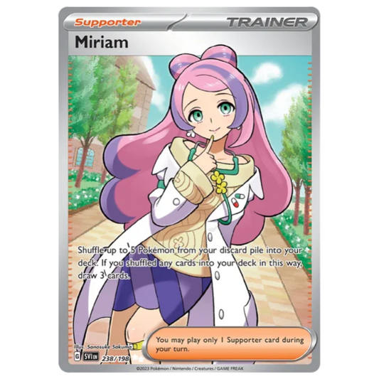 Pokemon TCG Miriam Scarlet & Violet 238/198