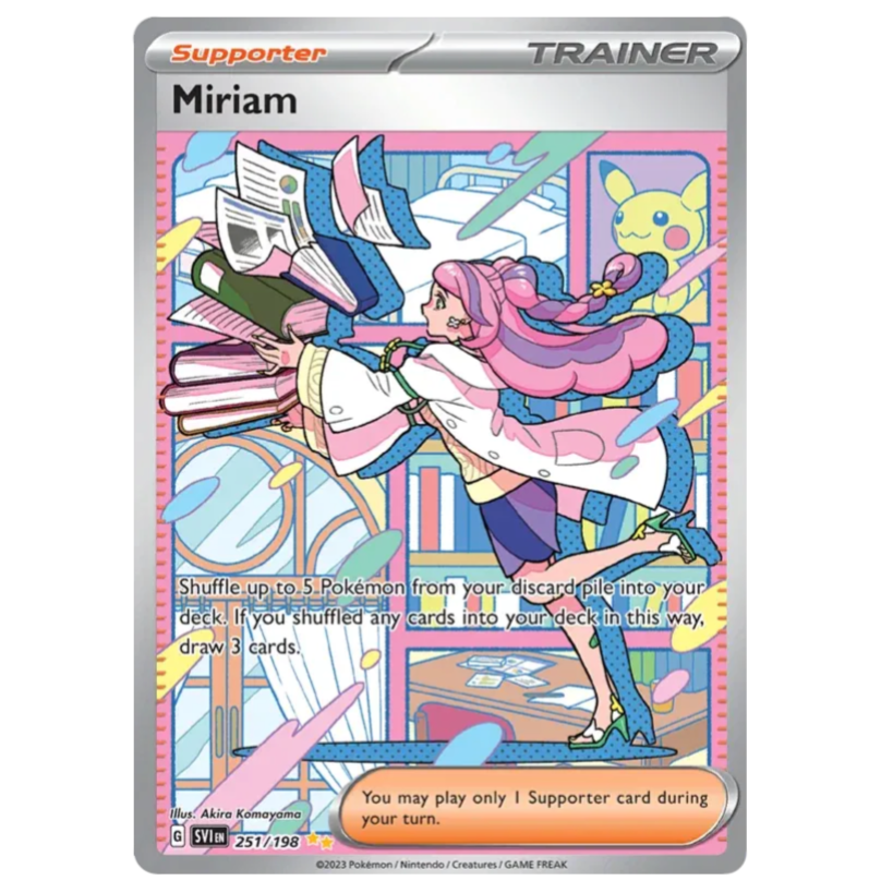 Pokemon TCG Miriam Scarlet & Violet 251/198