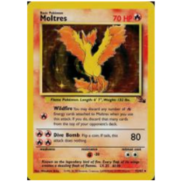 Pokemon TCG Moltres Fossil 12/62