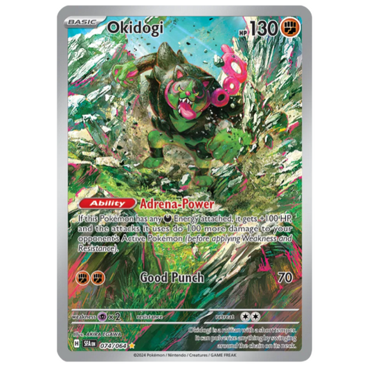 Pokemon TCG Okidogi Shrouded Fable 074/064