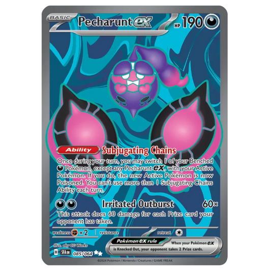 Pokemon TCG Pecharunt ex Shrouded Fable 085/064