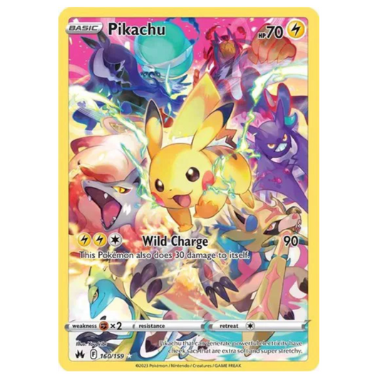 Pokemon TCG Pikachu Crown Zenith 160/159