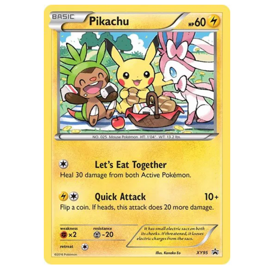 Pokemon TCG Pikachu Promo XY95