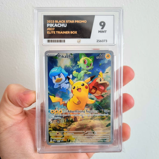 Pokemon TCG Pikachu Scarlet & Violet Promo 027 (Ace 9)
