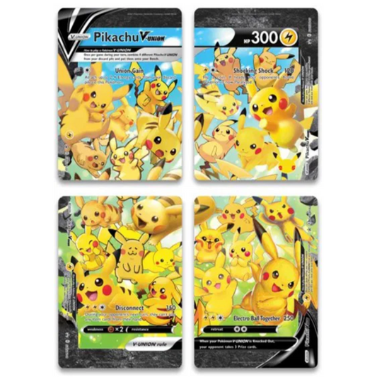 Pokemon TCG Pikachu V-Union Promo SWSH139 - SWSH142
