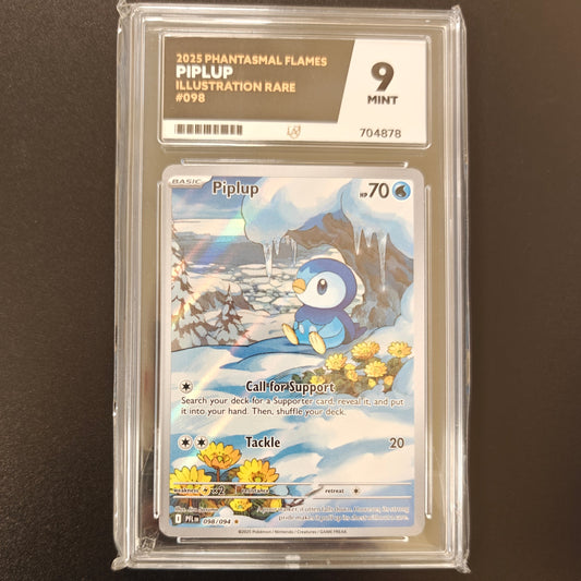 Pokemon TCG Piplup Phantasmal Flames  098/094 (ACE 9)