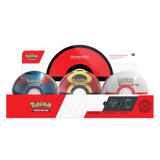 Pokemon TCG Poke Ball Tin 2025