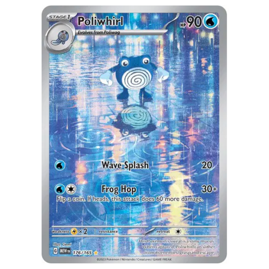 Pokemon TCG Poliwhirl 151 176/165