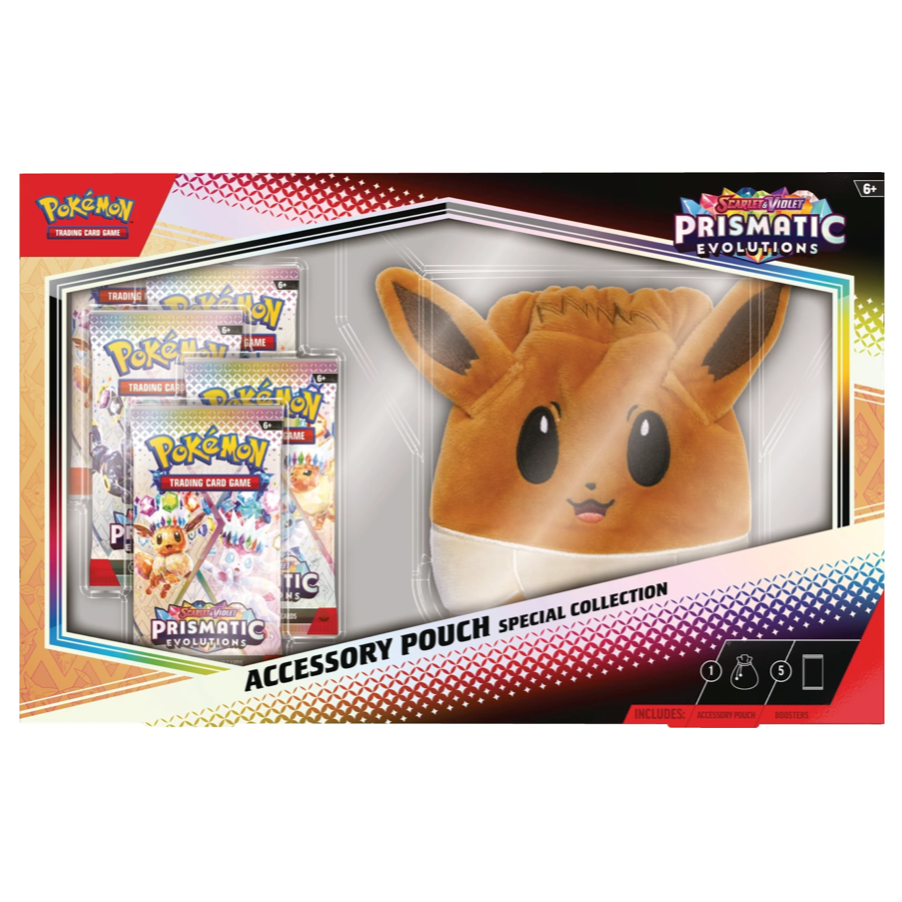 Pokemon TCG Prismatic Evolutions Accessory Pouch