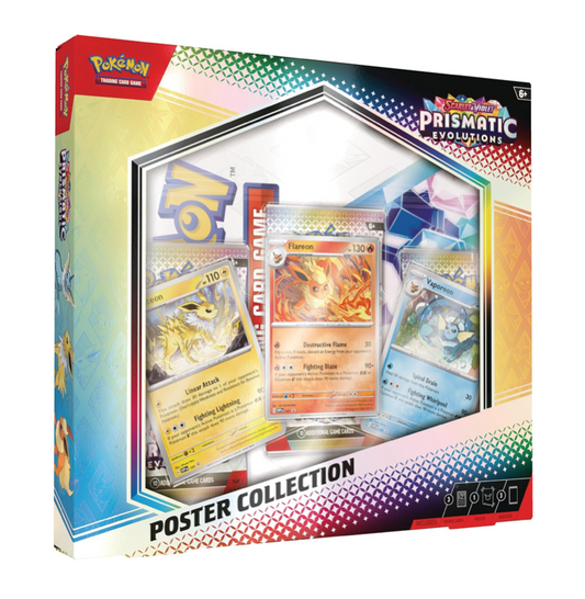 Pokemon TCG Prismatic Evolutions Poster Collection