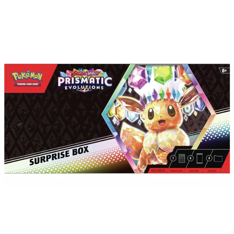 Pokemon TCG Prismatic Evolutions Surprise Box