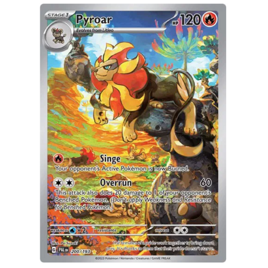 Pokemon TCG Pyroar Paldea Evolved 200/193