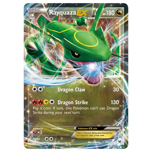 Pokemon TCG Rayquaza EX Roaring Skies 60/108