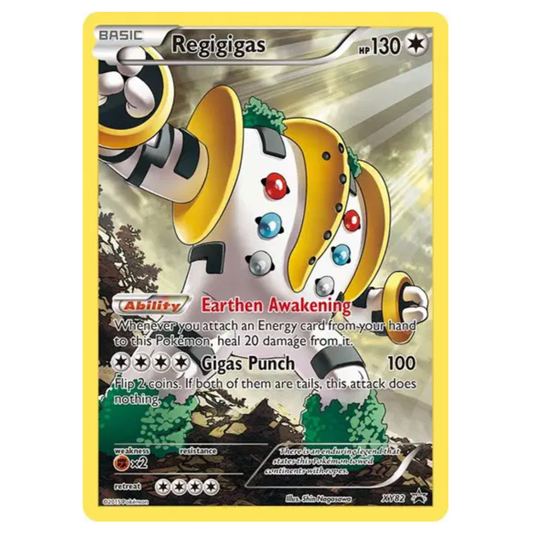 Pokemon TCG Regigigas X&Y Promo XY82