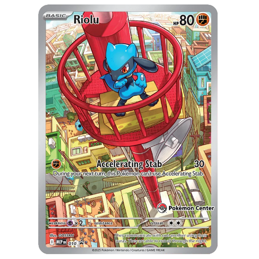 Pokemon TCG Riolu *Pokemon Centre* Promo 010