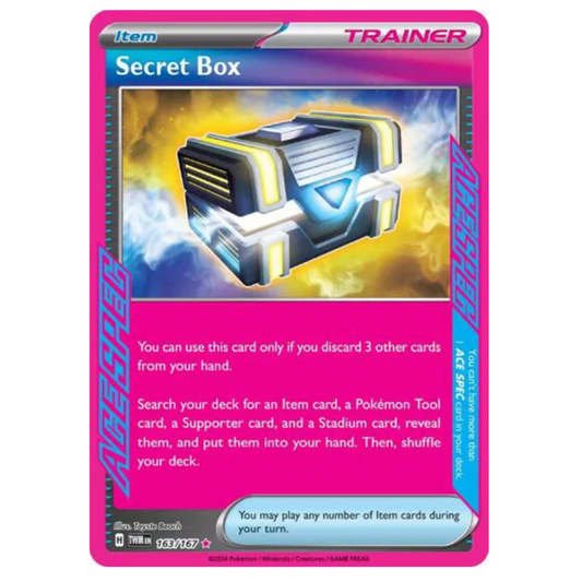 Pokemon TCG Secret Box Twilight Masquerade 163/167